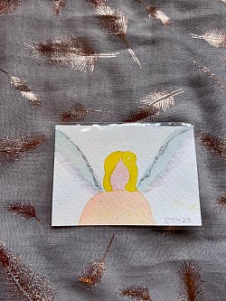 An Angel for a lady who sold Crystals